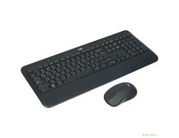 920-008686 Logitech Клавиатура + мышь MK540 Advanced, USB, беспроводной, черный оригинальная заводская гравировка RU/LAT
