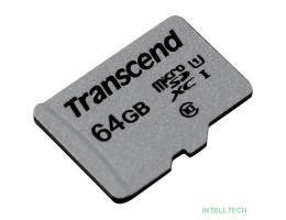 Micro SecureDigital 64Gb Transcend Class 10 TS64GUSD300S {MicroSDXC Class 10 UHS-I U1}
