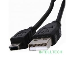Rexant (18-1131-2) Кабель USB-A – mini USB, 1А, 0,2м, ПВХ, черный