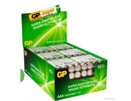 GP Super AAA/LR03/24A 24ARS-2SB4/24AA21RA-2CRS4 Super Alkaline G-Tech (96 шт. в уп-ке) (GPPCA24AS532)