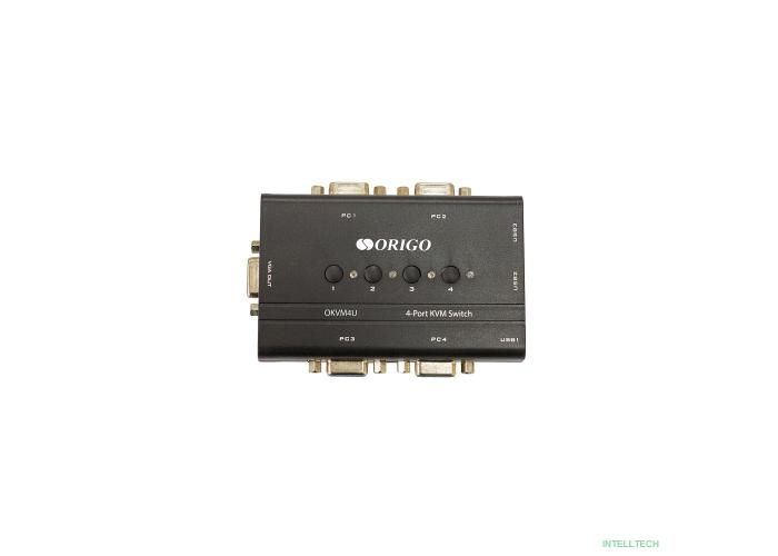 ORIGO OKVM4U/A1A 4-портовый KVM-переключатель с портами VGA и USB