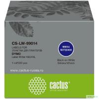 Этикетки Cactus CS-LW-99014 сег.:101x54мм черный белый 220шт/рул Dymo Label Writer 450/4XL