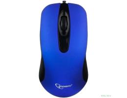 Gembird MOP-400-B dark blue USB, 1000DPI, бесшумный клик