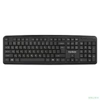 Exegate EX293971RUS Клавиатура ExeGate LY-331S (USB, полноразмерная, влагозащищенная, 104кл., Enter большой, длина кабеля 1,7м, черная, RTL)