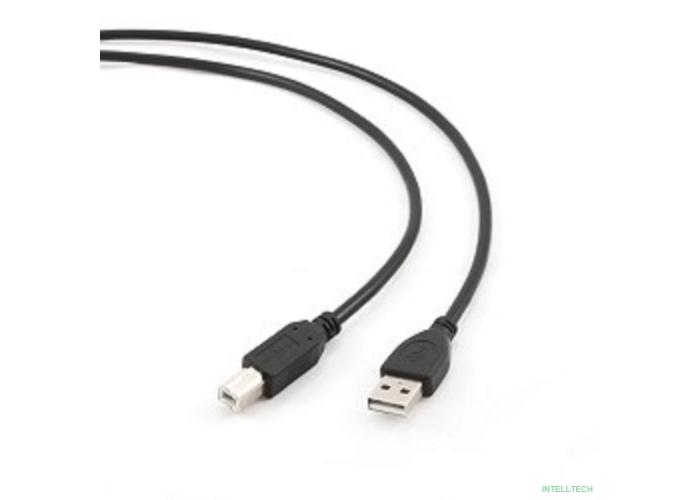Bion Кабель интерфейсный USB 2.0 AM/BM, 3м, черный [BXP-CCP-USB2-AMBM-030]