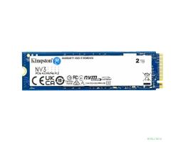 Kingston SSD NV3, 2000GB, M.2(22x80mm), NVMe, PCIe 4.0 x4, 3D TLC SNV3S/2000G