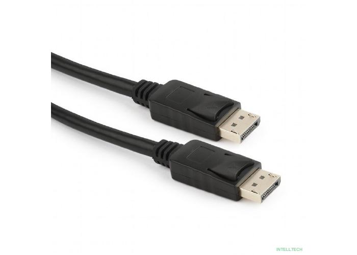 Bion Кабель DisplayPort v1.4, 20M/20M, скорость передачи до 25,92 Гбит/с, 8K, фиксирующая защелка, 2м, черный [BXP-CC-DP4-020]