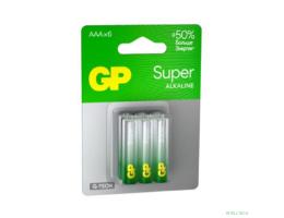 GP 24AA21-2CRSBC6 36/720 Super Alkaline G-Tech (6 шт. в уп-ке)