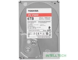 6TB Toshiba P300 (HDWD260UZSVA) {SATA 6.0Gb/s, 5400 rpm, 128Mb buffer, 3.5"}