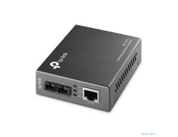 TP-Link MC110CS Медиаконвертер Fast Ethernet 100Base-TX / 100Base-FX (Duplex SC), 1310нм, одномод (до 20 км)
