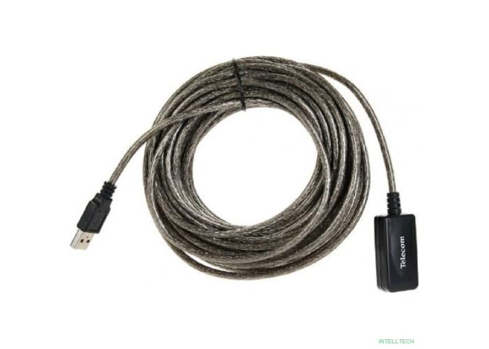 Telecom Кабель USB2.0-repeater, удлинительный активный <Am-->Af> 10м <TUS7049-10M> [6926123512029]