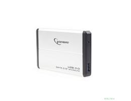 Gembird EE2-U3S-2-S Внешний корпус 2.5" Gembird EE2-U3S-2-S, серебро, USB 3.0, SATA, металл
