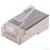 Rexant (05-1029) Разъем сквозной RJ-45(8P8C) под витую пару, FTP, CAT 6 (1 шт)