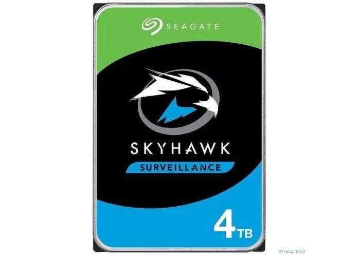 4TB Seagate Skyhawk (ST4000VX016) {Serial ATA III, 5400 rpm, 256mb, для видеонаблюдения}