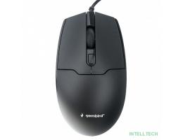 Gembird MOP-430 черный, USB, {проводной, 3кл+колесо-кнопка, 1000/1600 DPI, 1,5 м}