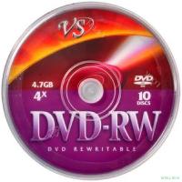 Диски VS DVD-RW 4,7 GB 4x CB/10 (620830)