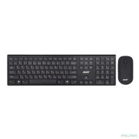 Acer OKR030 [ZL.KBDEE.005] Комплект (клавиатура + мышь) Combo wilreless USB  slim black 