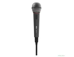 RITMIX RWM-101 black { 85 дБ, максимальная девиация: ± 30 КГц, переключатель вкл./выкл., 3 pin XLR - Jack 6.3 mm, 3 м, питание микрофона: 1,5 В (постоянный ток DC, батарейки АА)}
