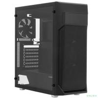 ZALMAN Z1 PLUS Корпус без БП, боковое окно (закаленное стекло), черный,  ATX