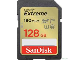 SecureDigital 128GB SanDisk SDXC Class 10 V30 UHS-I U3 Extreme 180MB/s (SDSDXVA-128G-GNCIN)