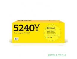 T2  TK-5240Y Тонер-картридж (TC-K5240Y)  для Kyocera ECOSYS P5026cdn/P5026cdw/M5526cdn/M5526cdw (3000 стр.) желтый, с чипом