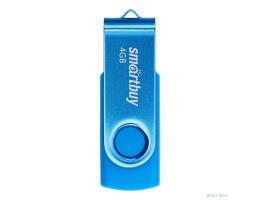 Smartbuy USB Drive 4GB Twist Blue (SB004GB2TWB)