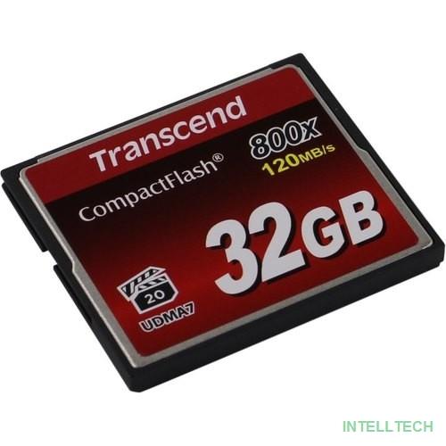 Compact Flash 32Gb Transcend 800X TS32GCF800