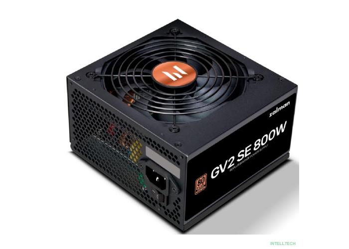 Zalman <GV2SE>  ZM800-GV2SE <800W, ATX12V v2.52, APFC, 12cm Fan, 80+ Bronze, Ret>
