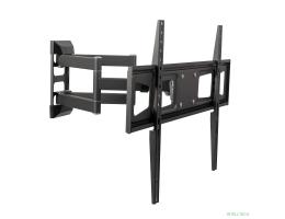 Kromax CORBEL-11 grey titan {32"-75";  Максимальная нагрузка: 45 кг;  VESA: 200x200, 200х300, 200х400, 300х200, 300х300, 300х400, 400х200, 400х300, 400х400, 600х400 мм;  Наклон: +5°-12°Поворот: ±90°}