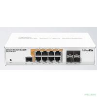 MikroTik CRS112-8P-4S-IN Коммутатор 8х10/100/1000 Ethernet, 4 x SFP ports