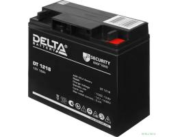 Delta DT 1218 (18 А\ч, 12В) свинцово- кислотный аккумулятор  