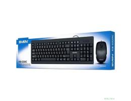 Набор клавиатура+ мышь Sven KB-S320C черный (104 кл., 1000DPI, 2+1кл.)