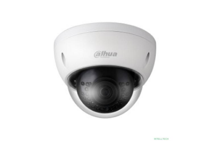DAHUA DH-IPC-HDBW1230EP-0280B-S5 Уличная купольная IP-видеокамера 2Мп, 1/2.8” CMOS, объектив 2.8мм, ИК 30м, IP67, IK10, металл