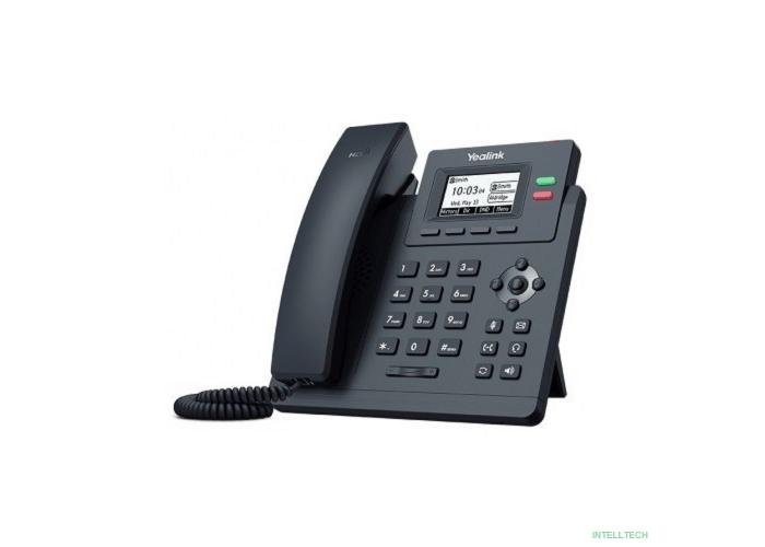 Yealink SIP-T31P, Телефон SIP 2 аккаунта, PoE, БП в комплекте (SIP-T31P)