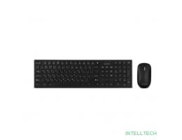 Клавиатура и мышь Wireless Sven KB-C2550W чёрные, тип клавиш ножничный (109 кл.,12Fn, 1000DPI, 2+1 кл.)