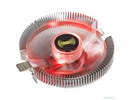 Exegate EX286226RUS Кулер ExeGate Wizard EE91-PWM.RED (Al, LGA775/1150/1151/1155/1156/1200/1700/1851/AM2/AM2+/AM3/AM3+/AM4/AM5/FM1/FM2/754/939/940, TDP 75W, Fan 90mm, PWM, 800-2400RPM, Hydro bearing, 