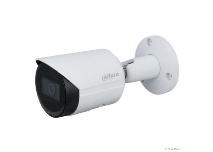DAHUA DH-IPC-HFW2230SP-S-0360B-S2 Уличная цилиндрическая IP-видеокамера 2Мп, 1/2.8” CMOS, объектив 3.6мм, видеоаналитика, ИК-подсветка до 30м, IP67,  корпус: металл