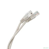 NEOMAX (NM13011-030) Шнур коммут. UTP 3 м, cat.5е, 24AWG, серый, LSZH  многожильный