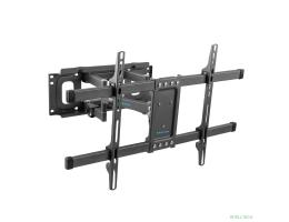 Kromax CORBEL-8 grey titan { 32"-75";  Максимальная нагрузка: 55 кг;  VESA: 200x200, 200х300, 200х400, 300х200, 300х300, 300х400, 400х200, 400х300, 400х400, 600х400 мм;  Наклон: +5°-12°Поворот: ±90}