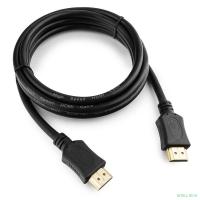 Кабель HDMI Cablexpert 19M/19M, v2.0, серия Light, позол.контакты, экран, 1.5м, черный, пакет (CC-HDMI4L-1.5M)