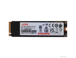 A-DATA SSD 1Tb GAMMIX S60 BLADE,M.2(22x80mm), NVMe, PCIe 4.0 x4, 3D NAND, AGAMMIXS60-1T-CS