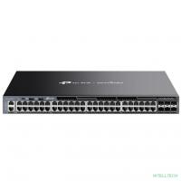 TP-Link SG6654X Стекируемый управляемый коммутатор 3-го уровня Omada с 48 гигабитными портами и 6 портами SFP+
