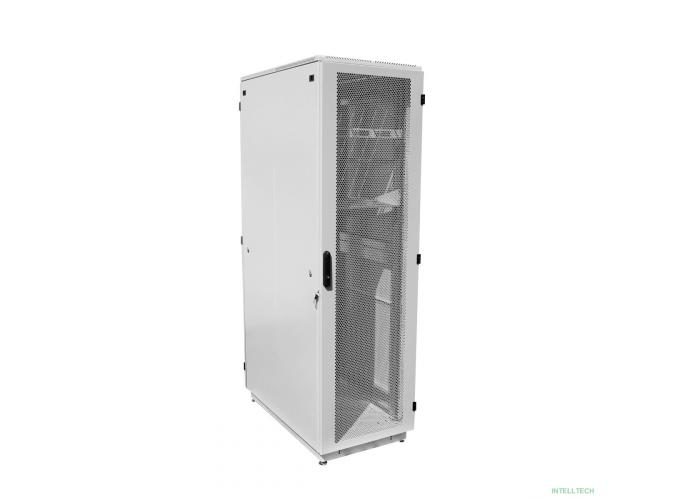 ЦМО Шкаф телекоммуникационный напольный 42U (600x600) дверь перфорированная 2 шт (ШТК-М-42.6.6-44АА) (3 коробки)