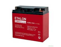 ETALON Аккумулятор FORS 1218 (12 В 18 Ач,Ушко болт+гайка М4-М5,5) ETALON Аккумулятор FORS 1218 (12 В 18 Ач,Ушко болт+гайка М4-М5,5)