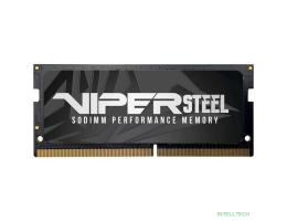 Память DDR4 8Gb 2666MHz Patriot PVS48G266C8S RTL PC3-21300 CL18 SO-DIMM 260-pin 1.2В single rank