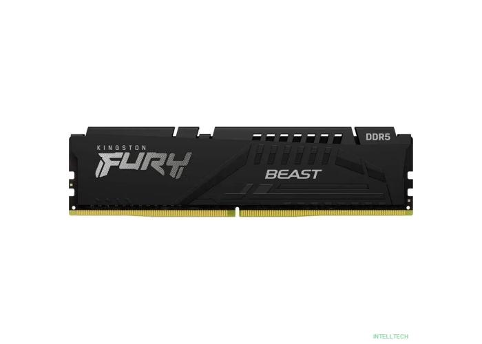 Kingston DRAM 8GB 5600MT/s DDR5 CL40 DIMM FURY Beast Black KF556C40BB-8