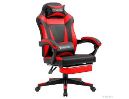 Игровое кресло Cruiser Черный/Красный,PU,подножка DEFENDER