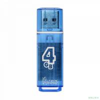 Smartbuy USB Drive 4GB Glossy series Blue (SB4GBGS-B)