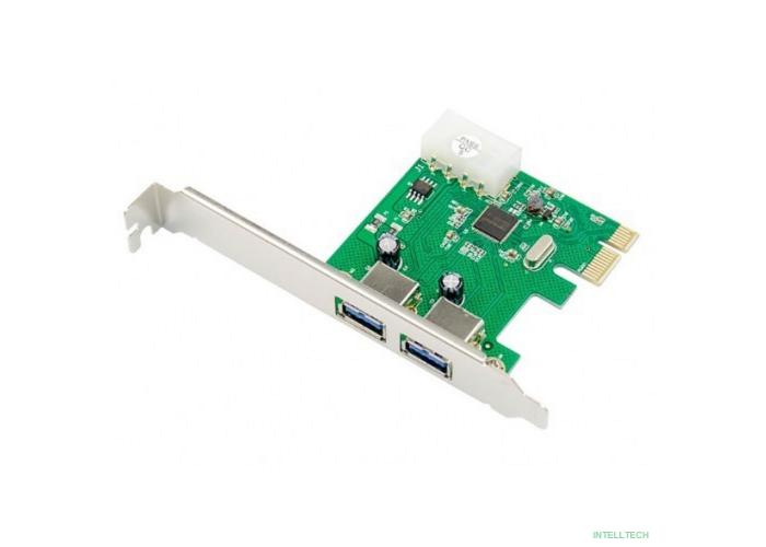 KS-is KS-576L1 Контроллер PCIe USB 3.0 x 2 																					