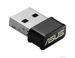 Сетевой адаптер ASUS USB-AC53 NANO  WiFi- 4 (802.11n), 5 (802.11ac), 1167 Мбит/с, 5 ГГц, 2.4 ГГц, антенна - внутренняя
